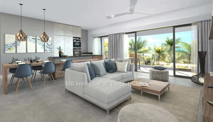 R+2 apartments for sale - Pointe Aux Canonniers