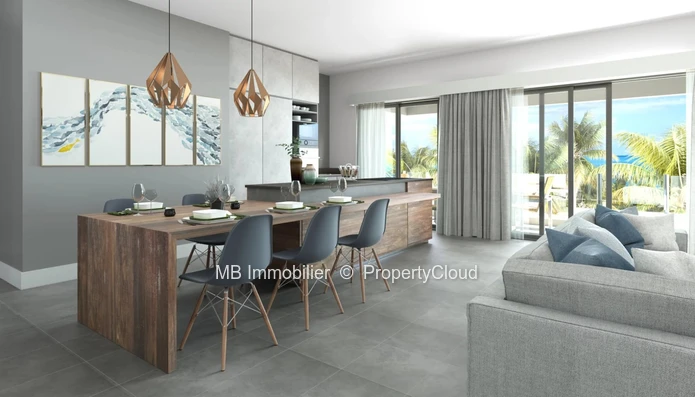 R+2 apartments for sale - Pointe Aux Canonniers