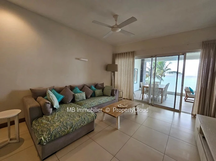 Beachfront apartment