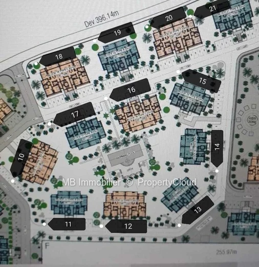 Appartements R+2 en vente