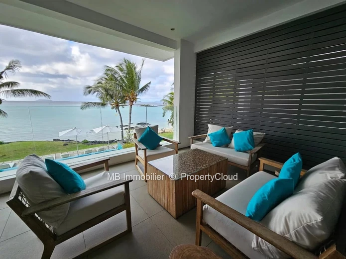 Beachfront apartment