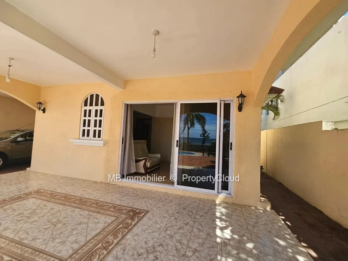 Beachfront apartment for rent.